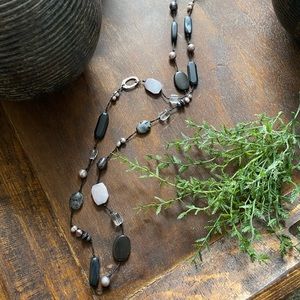 Silpada Mixed Media Layering Necklace